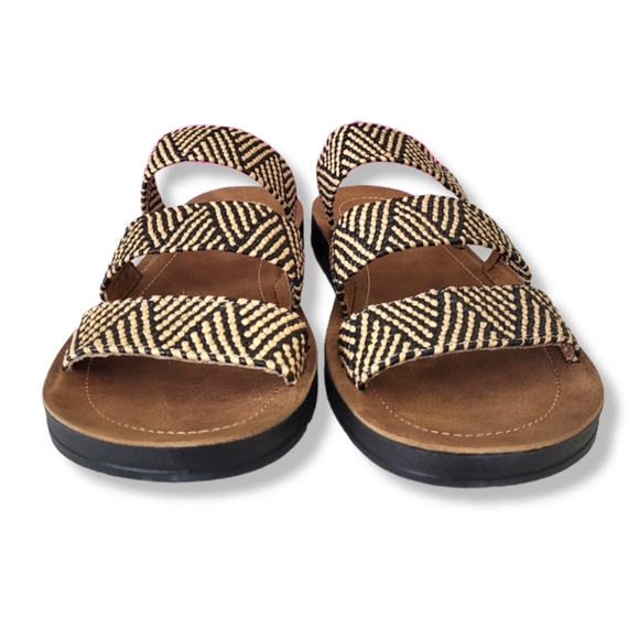 NIB Corkys Dafne Woven Strap Sandal 9 - Picture 5 of 6
